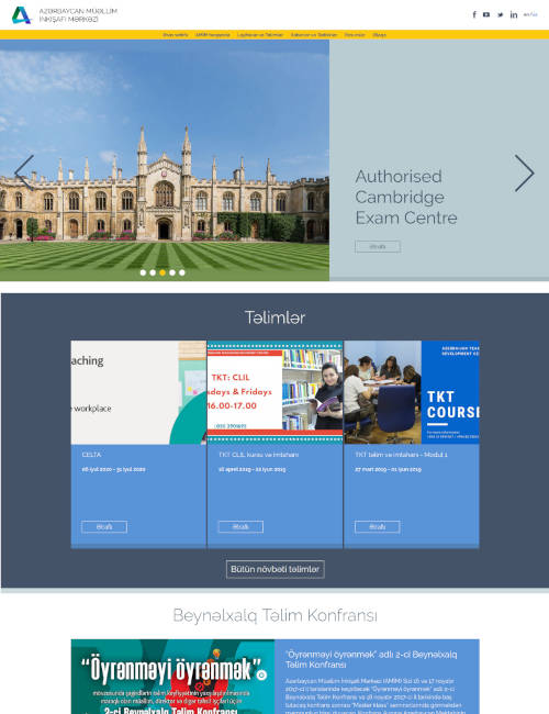 AzTeachers.az | Azərbaycan Müəllim İnkişafı Mərkəzinin vebsaytı