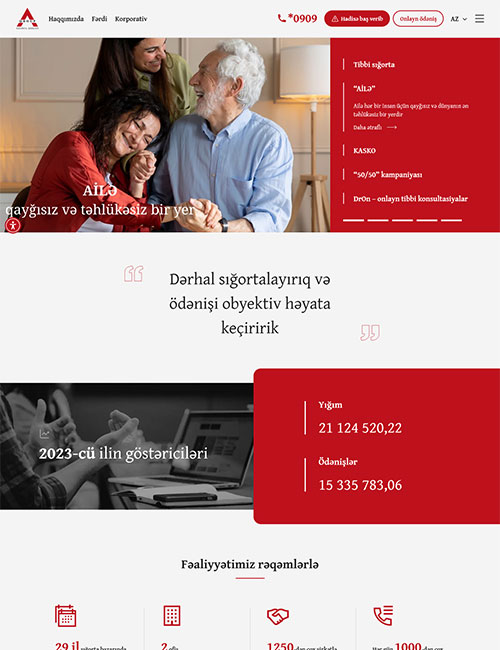 A-group.az | “A-Qroup Sığorta Şirkəti”-nin vebsaytı